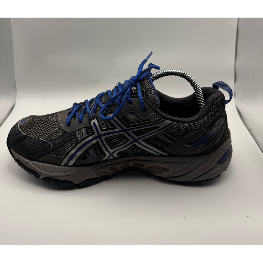 Asics Gel-Venture 5 Running Shoes Mens 8.5 4E Gray Blue Good T5P0N Extra Wide